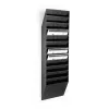 Expositor de folhetos Durable FLEXIBOXX 12 compartimentos preto
