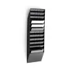 Expositor de folhetos Durable FLEXIBOXX 12 compartimentos preto