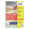 Etiqueta de impressora autoadesiva AVERY L4736REV-65 branco 4,57x2,12 cm