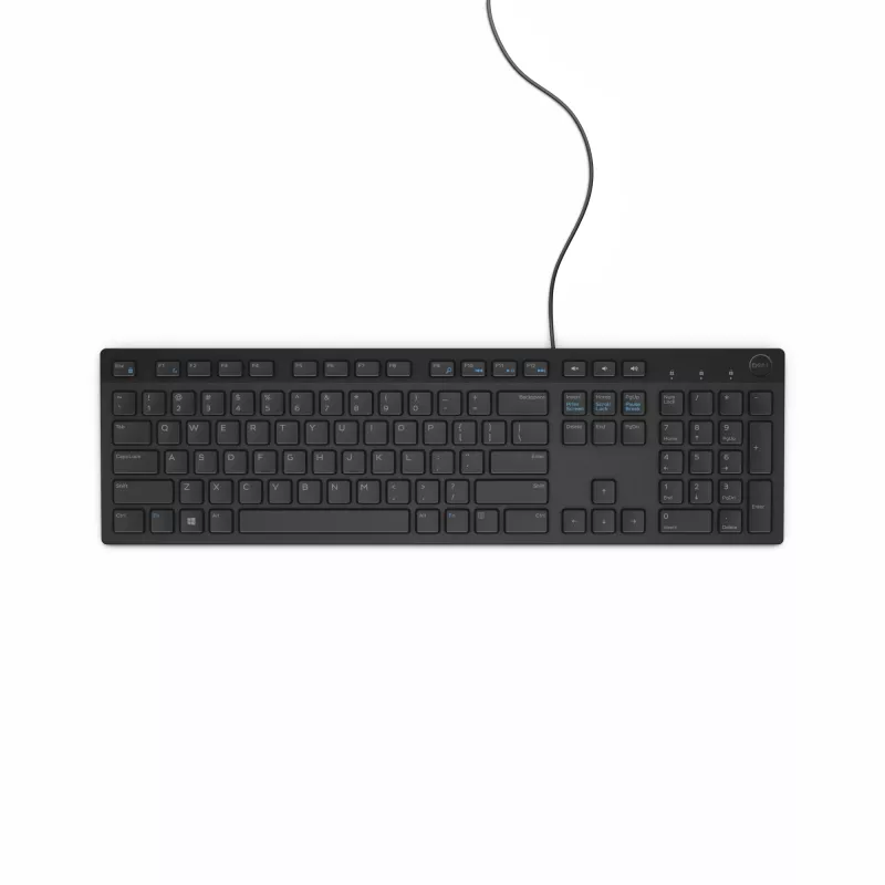 DELL Teclado com fio – KB216 – UK (QWERTY) – preto – (RTL BOX)