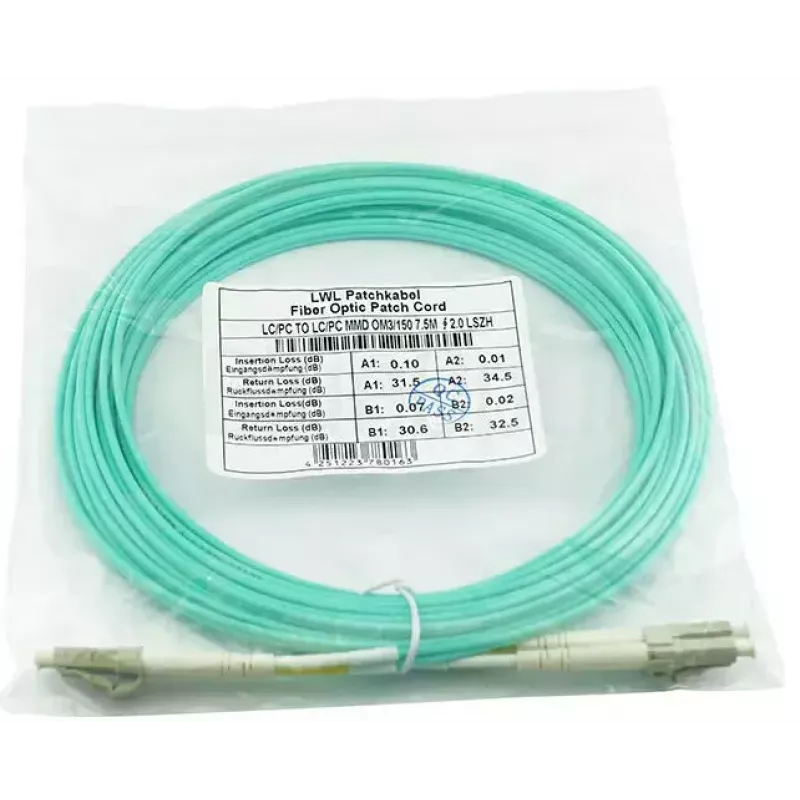 BlueOptics BK837A Cabo de fibra ótica InfiniBand 0,5 m LC OM3