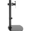 Suporte multimédia de chão Vision VFM-DSB, preto, aço, 2,65 kg