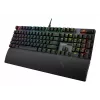 Teclado mecânico para gaming ASUS ROG Strix Scope II X — Full-Size, USB, RGB, layout suíço, preto