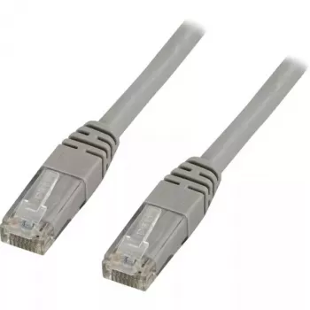 Cabo de rede Deltaco TP-611 RJ-45 Cat6 1,5m cinzento