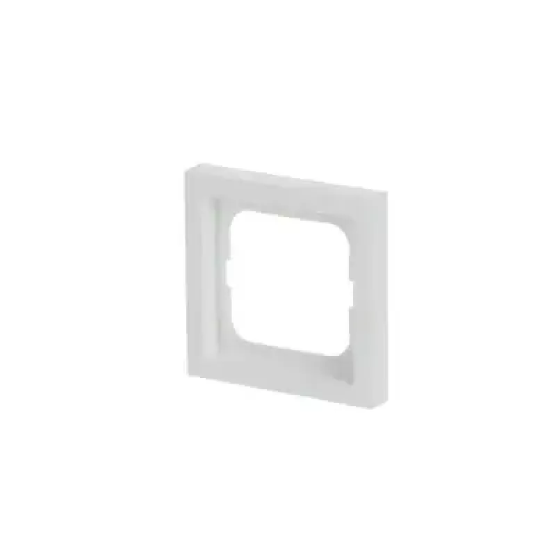 Placa de cobertura para interruptor Busch-Jaeger 1721-884K, sem parafusos, branco, termoplástico, 80 × 80 × 11 mm
