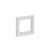 Placa de cobertura para interruptor Busch-Jaeger 1721-884K, sem parafusos, branco, termoplástico, 80 × 80 × 11 mm