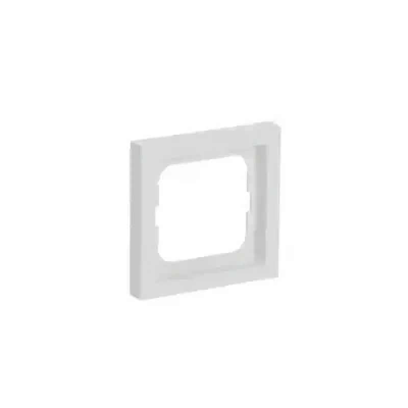 Placa de cobertura para interruptor Busch-Jaeger 1721-884K, sem parafusos, branco, termoplástico, 80 × 80 × 11 mm