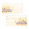 Envelope DL Sigel DU035 bege prateado 50 unid.