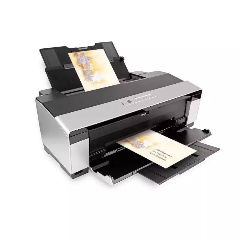 Envelope DL Sigel DU035 bege prateado 50 unid.