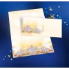 Envelope DL Sigel DU035 bege prateado 50 unid.