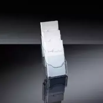 Suporte para prospetos Sigel LH133 acrílico transparente