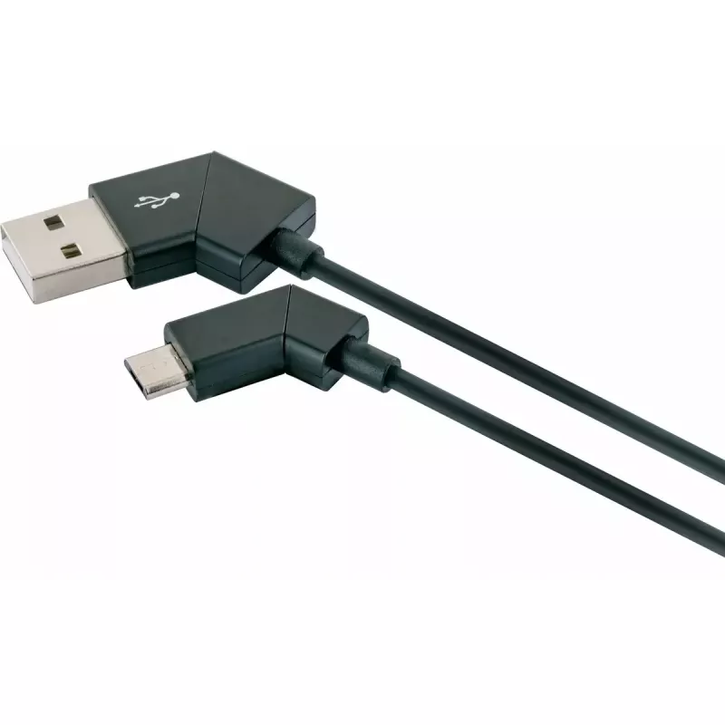 Cabo USB Schwaiger LKW 120 M 1,2 m USB A para Micro-USB B preto