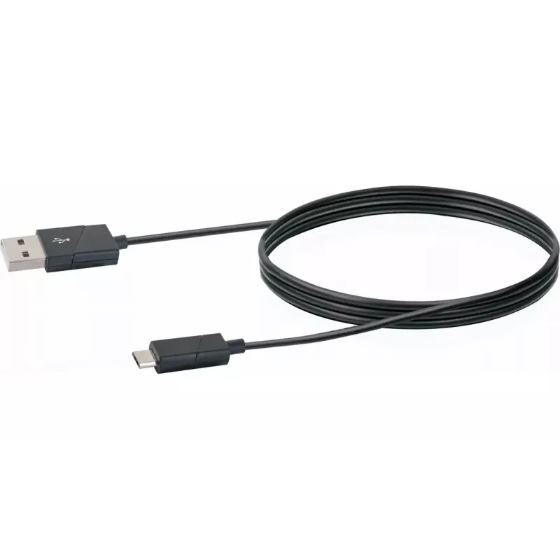 Cabo USB Schwaiger LKW 120 M 1,2 m USB A para Micro-USB B preto