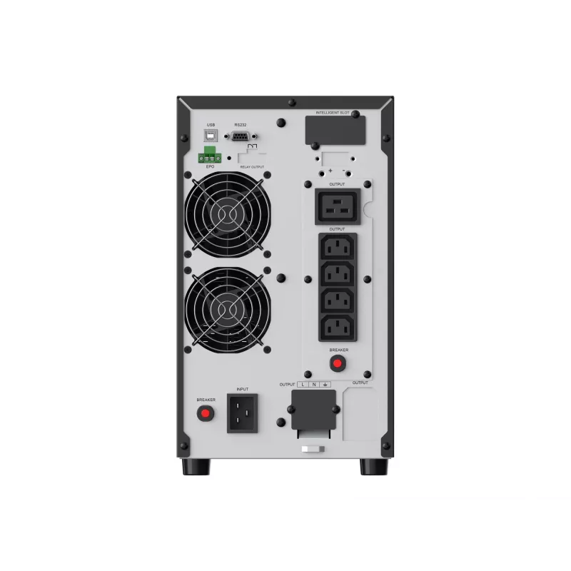 Conceptronic ZEUS52E3K 3000VA 2700W UPS online torre, IEC, dupla conversão (online), 3 kVA, 2700 W, senoidal, 220 V, 240 V