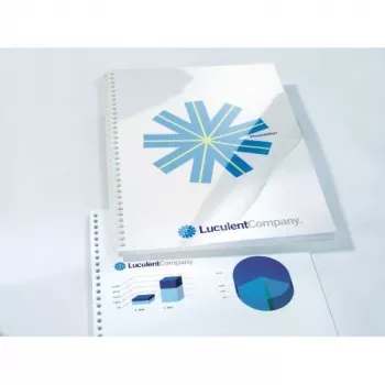 Capas de encadernação GBC Super HiClear A4 150 mícron, A4, policloreto de vinilo (PVC), transparente, 100 unidades