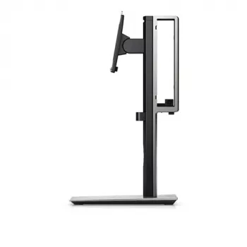 Suporte All-in-One Micro Form Factor Dell MFS18, 19-27 polegadas, altura ajustável, preto/prateado