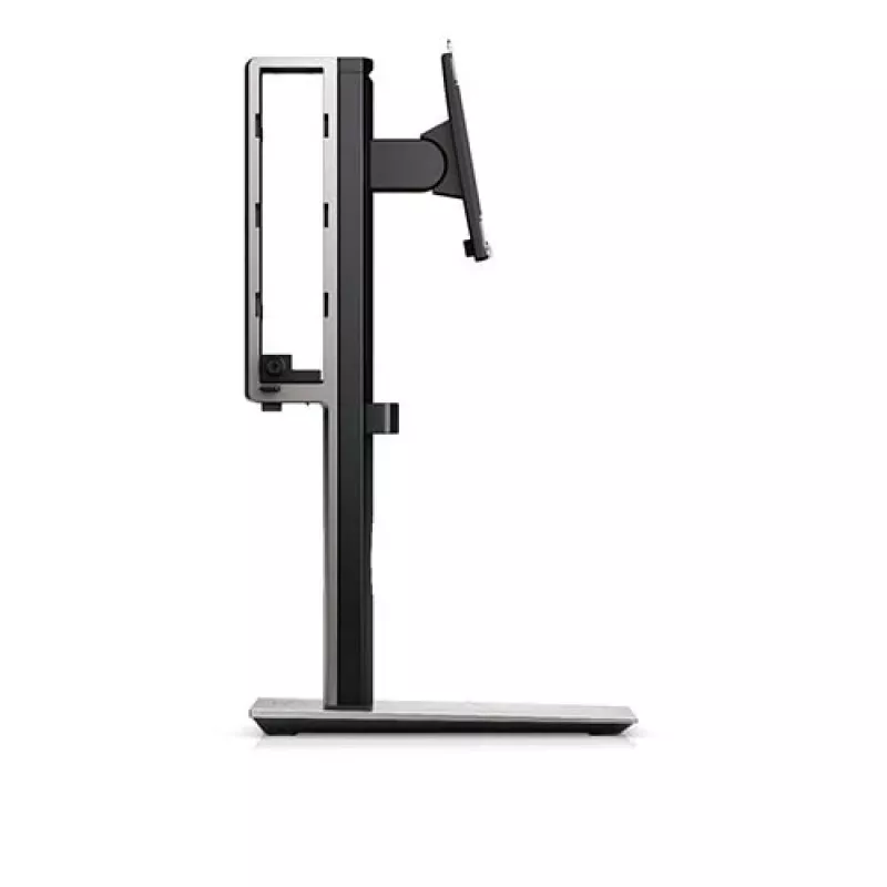 Dell MFS18 Suporte Micro Form Factor All-in-One, 19-27 polegadas, ajustável em altura, preto/prateado