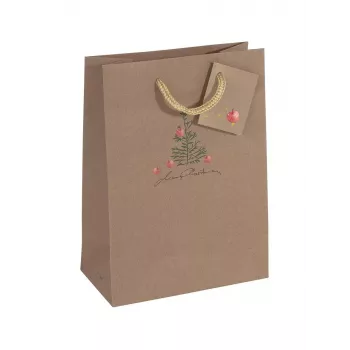 Saco de presente Sigel GT041 castanho 170x90x230 mm