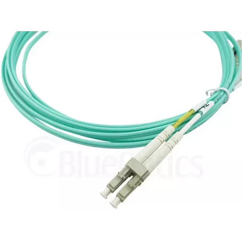 Cabo de fibra ótica BlueOptics AJ833A 0,5 m LC OM3 aqua