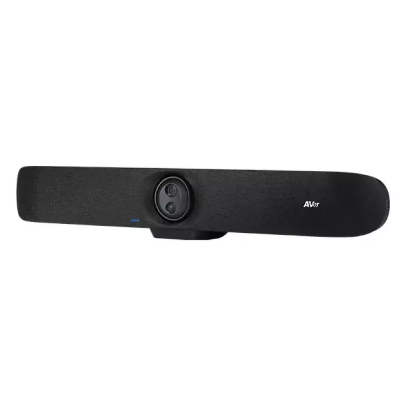 Câmara USB AVerMedia VB370A 8 MP 4K — Exmor CMOS, 3840×2160 @30fps, campo de visão de 92°, zoom digital 4x, grande angular, preto, montagem em suporte