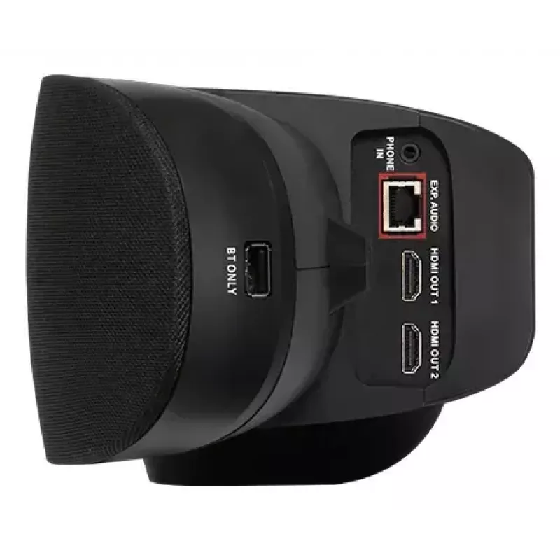 Câmara USB AVerMedia VB370A 8 MP 4K — Exmor CMOS, 3840×2160 @30fps, campo de visão de 92°, zoom digital 4x, grande angular, preto, montagem em suporte