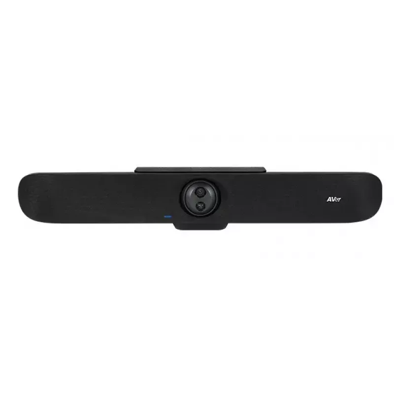 Câmara USB AVerMedia VB370A 8 MP 4K — Exmor CMOS, 3840×2160 @30fps, campo de visão de 92°, zoom digital 4x, grande angular, preto, montagem em suporte