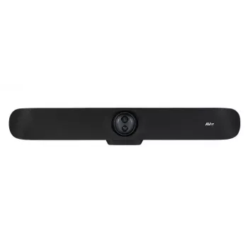 Câmara USB AVerMedia VB370A 8 MP 4K — Exmor CMOS, 3840×2160 @30fps, campo de visão de 92°, zoom digital 4x, grande angular, preto, montagem em suporte