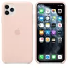 Capa Apple iPhone 11 Pro Max capa de silicone Pink Sand
