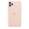 Capa Apple iPhone 11 Pro Max capa de silicone Pink Sand
