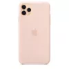 Capa Apple iPhone 11 Pro Max capa de silicone Pink Sand