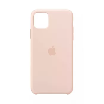 Capa Apple iPhone 11 Pro Max capa de silicone Pink Sand