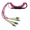 Cabo de fibra ótica InfiniBand BlueOptics CBL-MPO12-4LC-OM4-3M-BO 4x LC MPO 3 m