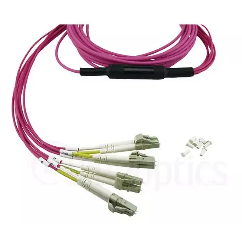 Cabo de fibra ótica InfiniBand BlueOptics CBL-MPO12-4LC-OM4-3M-BO 4x LC MPO 3 m
