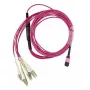 Cabo de fibra ótica InfiniBand BlueOptics CBL-MPO12-4LC-OM4-3M-BO 4x LC MPO 3 m