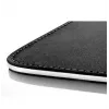 Tapete de secretária Sigel eyestyle couro preto branco