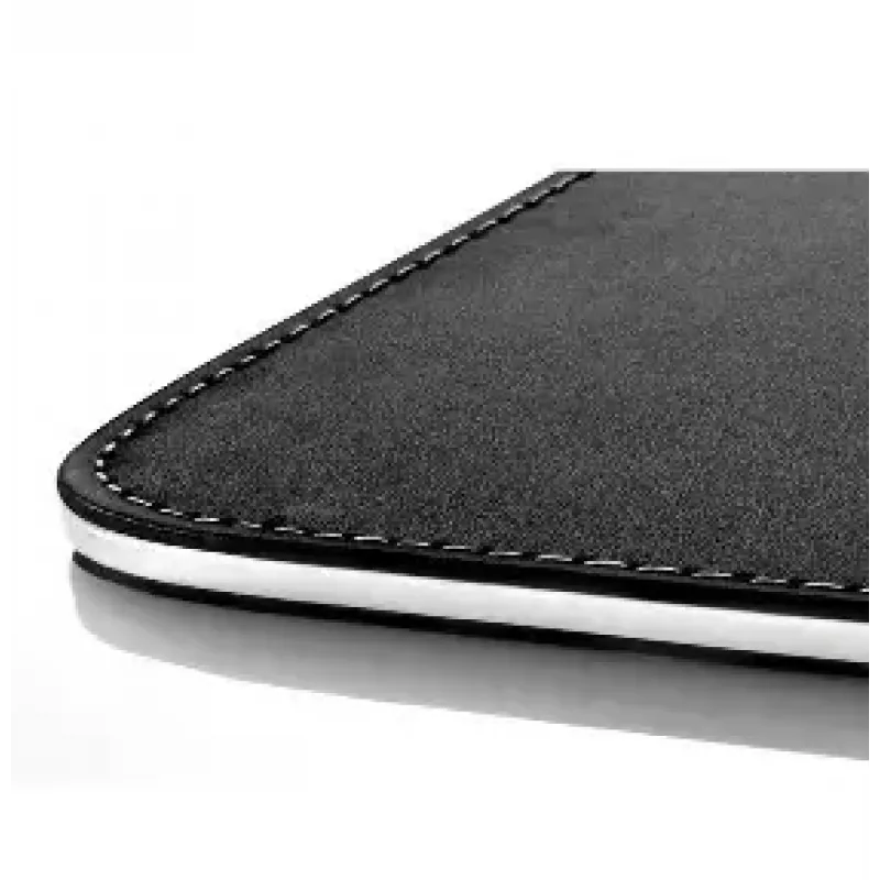 Tapete de secretária Sigel eyestyle couro preto branco