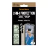 PanzerGlass Pacote de proteção 2 em 1 Samsung Galaxy S25+ resistente a riscos e choques