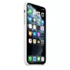 Capa de silicone para Apple iPhone 11 Pro Max — Silicone, Branco, compatível com 6,5 polegadas