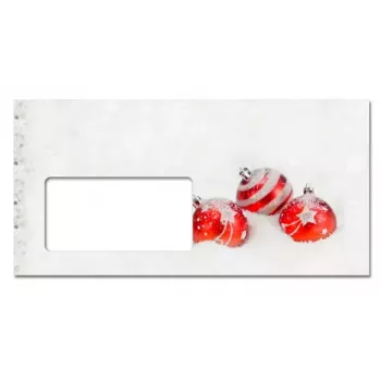 Envelope DL Sigel DU247 vermelho 50 unid.