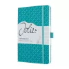 Caderno de notas Sigel JN103 A5 174 folhas verde-água