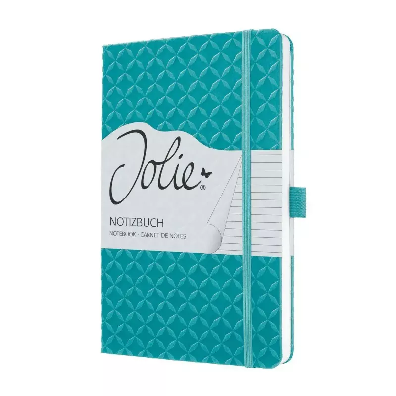Caderno de notas Sigel JN103 A5 174 folhas verde-água
