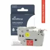 Fita de impressora MediaRange MRBTZ435 branco 1,2 cm x 8 m