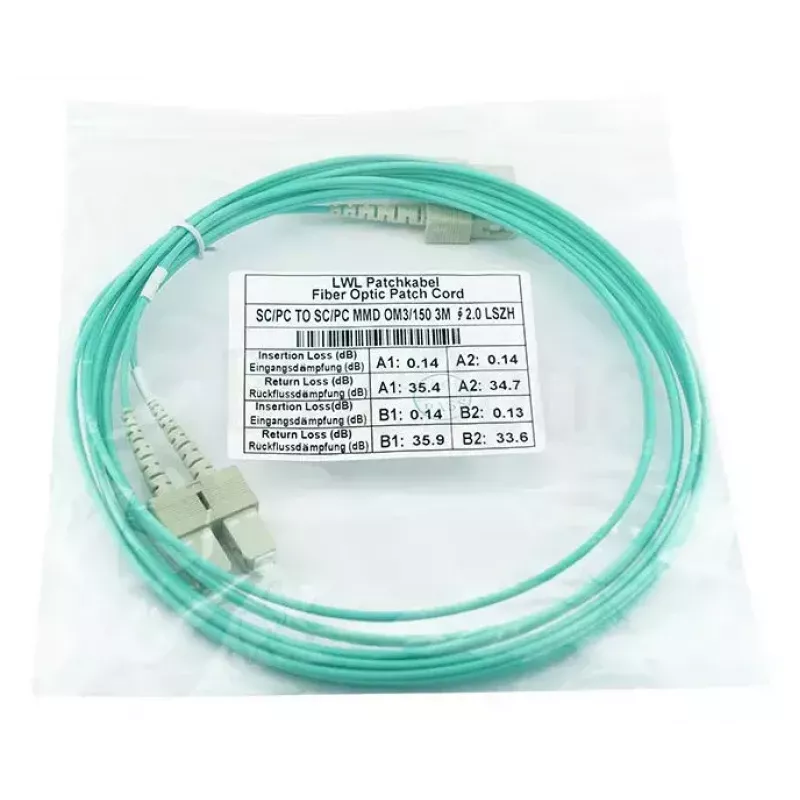 Cabo de fibra ótica InfiniBand BlueOptics SFP3232EU7.5MK 7,5 m SC verde