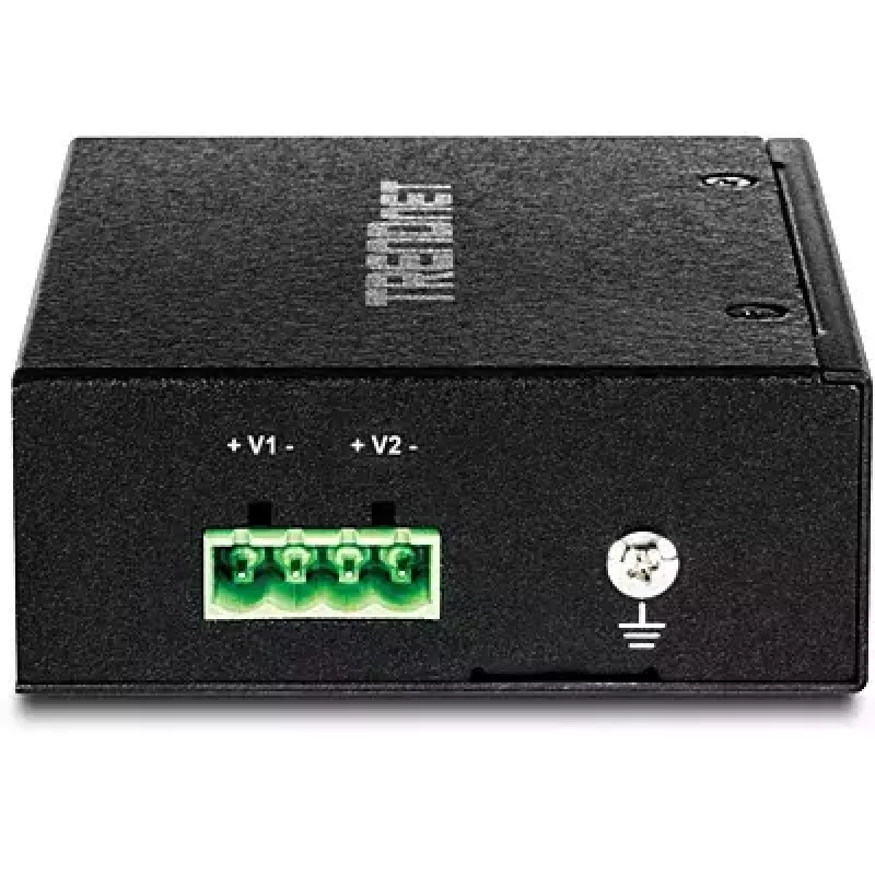 Splitter de rede Trendnet TI-SG104 preto Power over Ethernet PoE