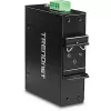 Splitter de rede Trendnet TI-SG104 preto Power over Ethernet PoE