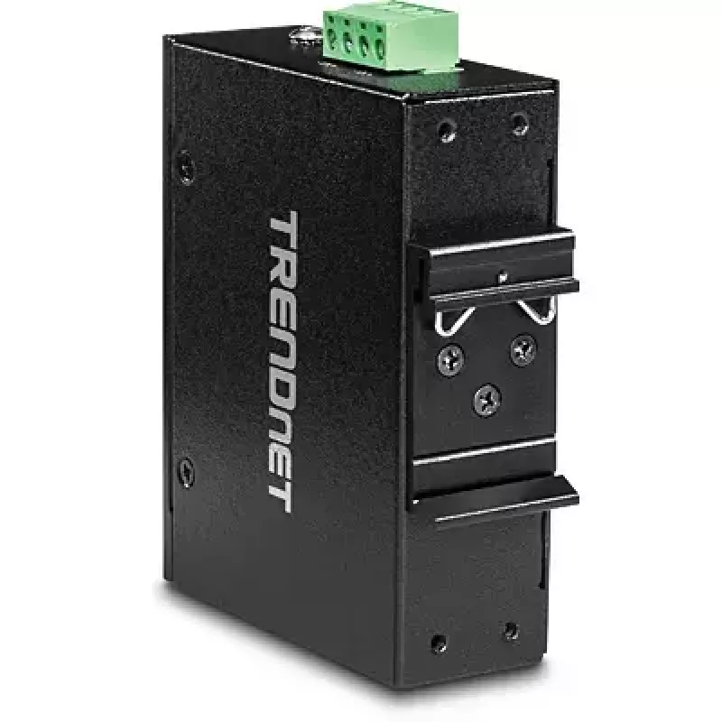 Splitter de rede Trendnet TI-SG104 preto Power over Ethernet PoE