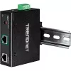 Splitter de rede Trendnet TI-SG104 preto Power over Ethernet PoE