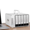 Conjunto de discos TerraMaster D5 Thunderbolt 3 0 TB desktop cinzento