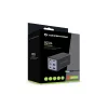 Conceptronic carregador GaN USB PD de 6 portas 200W com cabo de carregamento USB-C, USB-C x 4, USB-A x 2, QC 3.0, PD 3.1, PPS