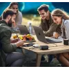 Conceptronic carregador GaN USB PD de 6 portas 200W com cabo de carregamento USB-C, USB-C x 4, USB-A x 2, QC 3.0, PD 3.1, PPS
